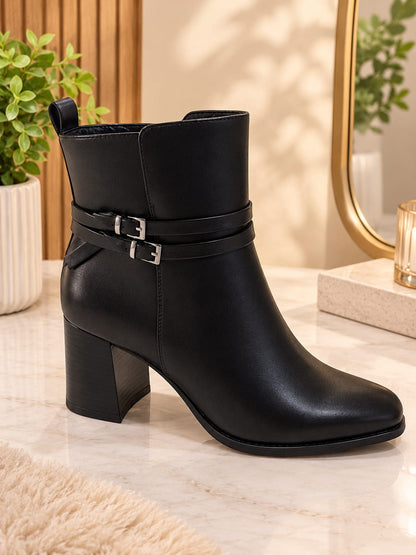 Bota de tacón dama